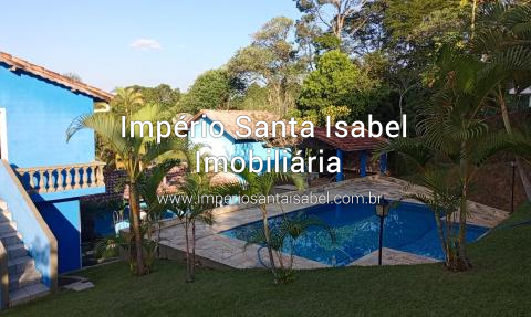 [Vende chácara em Santa Isabel SP com piscina e campo de futebol - REF: 1917]