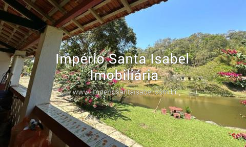 [Vende área de 48.000 m2 com Lago enorme a 2 km do centro de Santa Isabel -SP - REF: 1463]