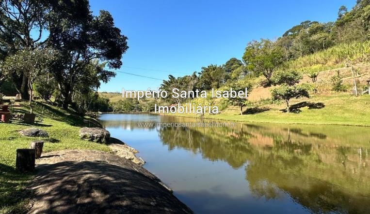 [Vende área de 48.000 m2 com Lago enorme a 2 km do centro de Santa Isabel -SP - REF: 1463]