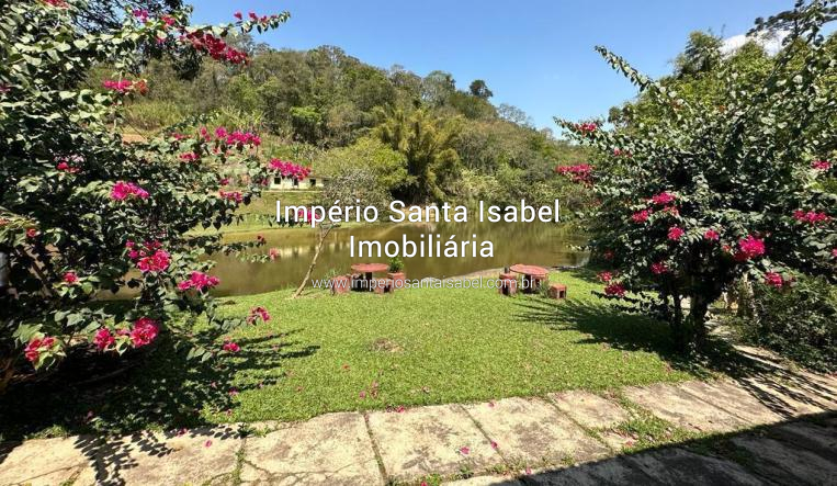 [Vende área de 48.000 m2 com Lago enorme a 2 km do centro de Santa Isabel -SP - REF: 1463]