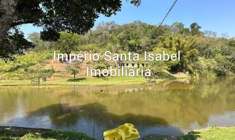 [Vende área de 48.000 m2 com Lago enorme a 2 km do centro de Santa Isabel -SP - REF: 1463]