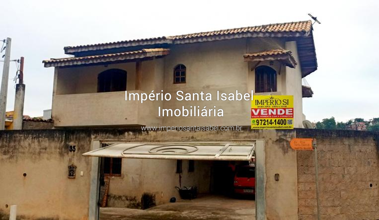 [Vende Sobrado 500 M2 em Santa Isabel -documentaçao ok-  dá financiamento bancário -ref: 1928]