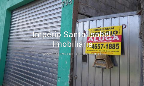 [Vende Salão Comercial + Casa 3 Cômodos Com Quintal -Santa Isabel-Sp 250 Mil]
