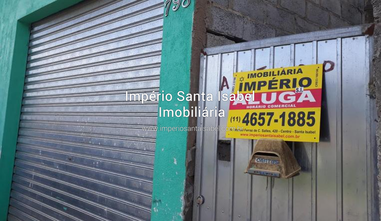 [Vende Salão Comercial + Casa 3 Cômodos Com Quintal -Santa Isabel-Sp 250 Mil]