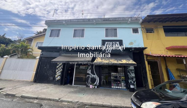[Vende salão comercial  com casa em cima Santa Isabel SP- Ref:2496]