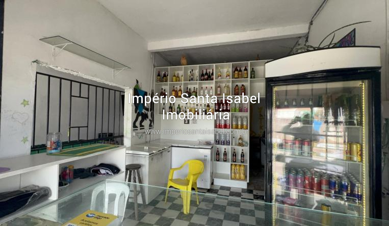 [Vende salão comercial  com casa em cima Santa Isabel SP- Ref:2496]