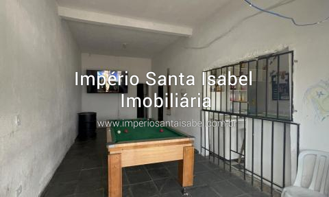 [Vende salão comercial  com casa em cima Santa Isabel SP- Ref:2496]