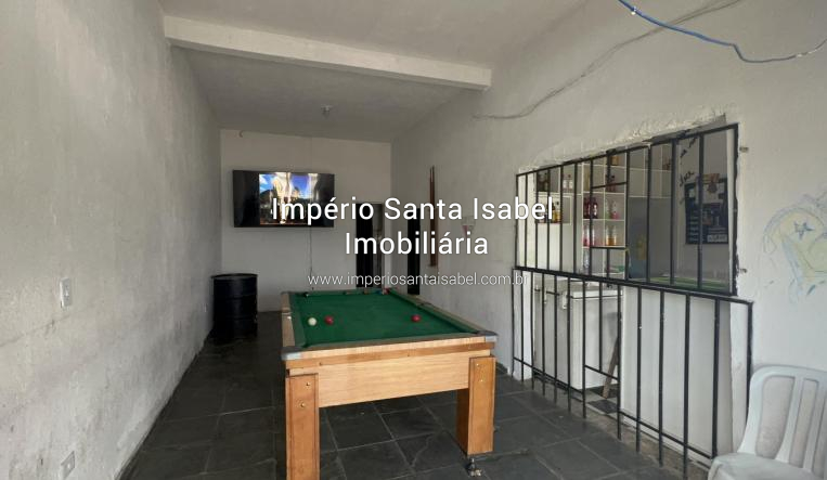 [Vende salão comercial  com casa em cima Santa Isabel SP- Ref:2496]
