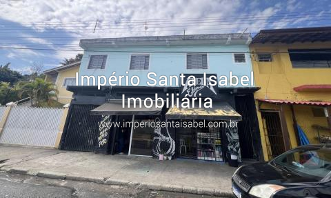 [Vende salão comercial  com casa em cima Santa Isabel SP- Ref:2496]