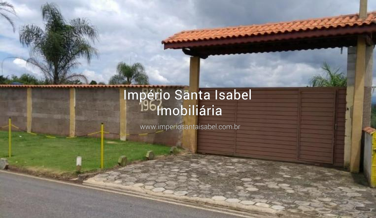 [Vende-se chácara 2.400 m2 estrada Monte Negro em Santa Isabel-SP  - Aceita permuta por imóvel de menor valor ! ]