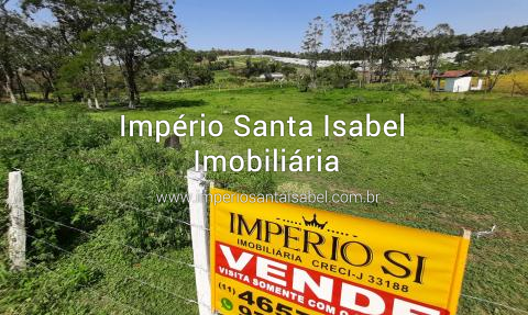 [Vende Terreno 3.100 m2-lago- plano- bairro tevo- Santa Isabel-SP- ref 1266]