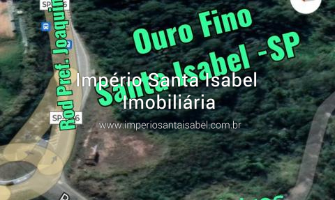 [Vende Terreno 1.000 m2 - Próximo Rodovia -de-esquina - Ouro Fino- Santa Isabel -SP]