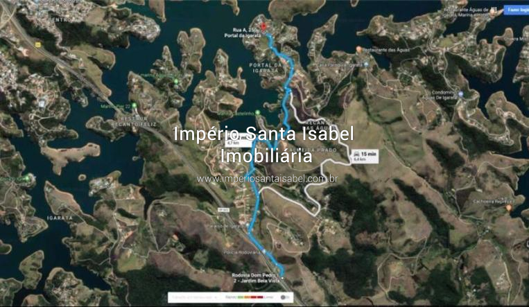 [Vende Terreno Condomínio Igaratá _ REF: 2193-Fundos Represa ]