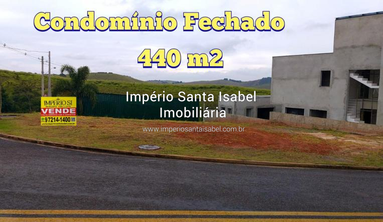 [Vende Terreno de esquina no Condomínio Entreserras 440 m2- Santa Isabel SP ]