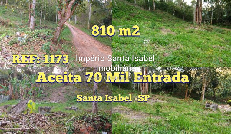 [Vende Terreno plano com 810 m2 - Ouro Verde - Cafundó -Santa Isabel SP- 70 Mil Entrada ]